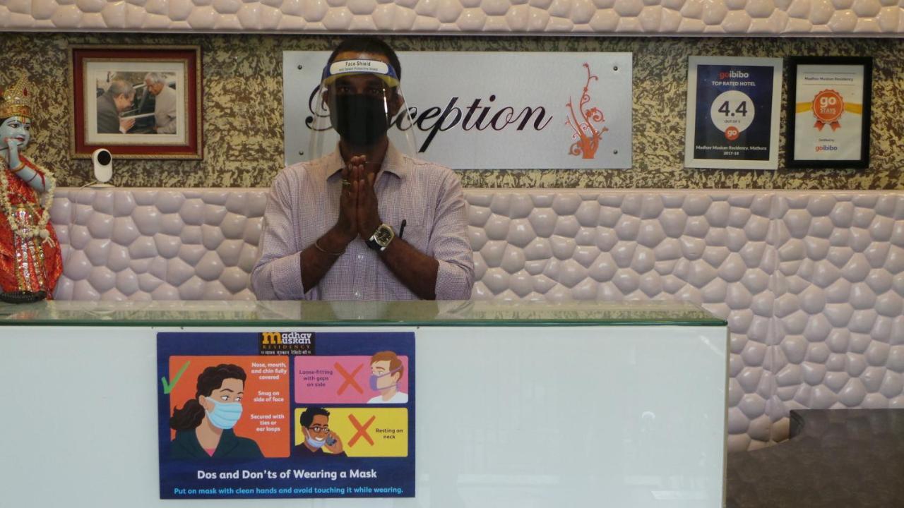 Madhav Muskan Residency Mathura Kültér fotó